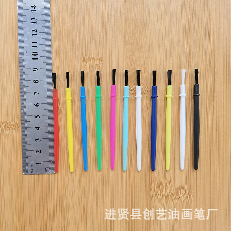 Picture of All plastic brush 4.8cm-16.5cm children's DIY brush brush brush paint pen