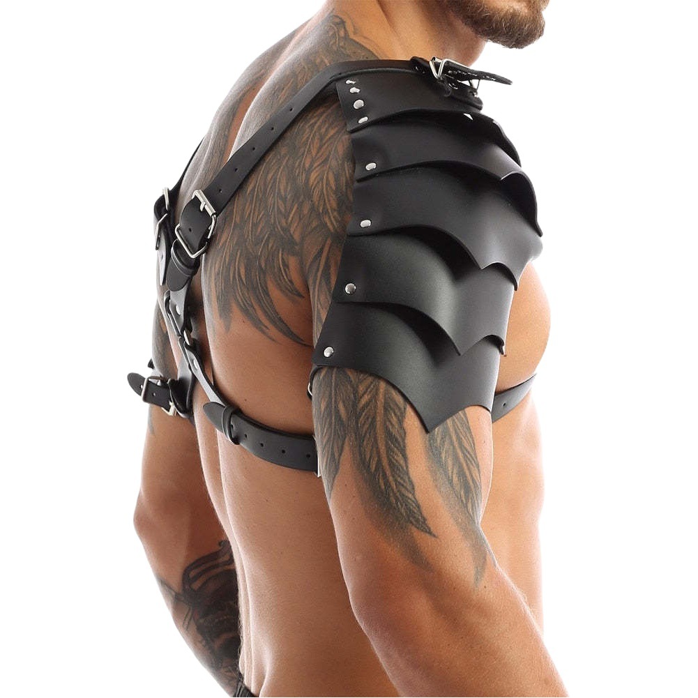 Picture of European Medieval Viking Men's Shoulder Armor Strap COSPLAY Halloween Carnival Playing Props