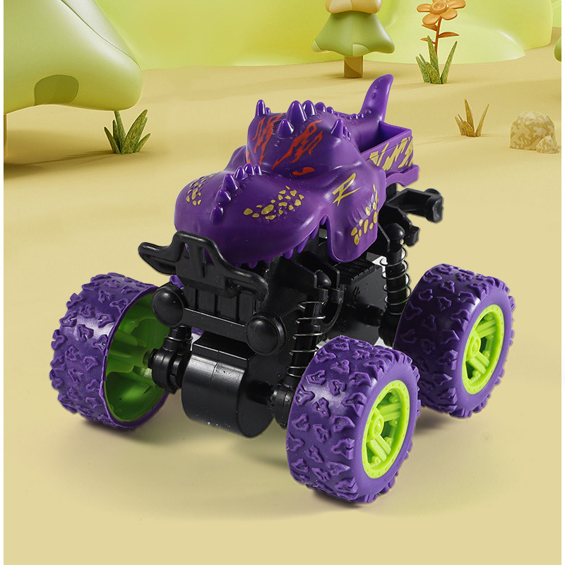 Picture of Off-road inertia pull-back four-wheel drive model boy stunt children's toy car crash car manufacturers wholesale