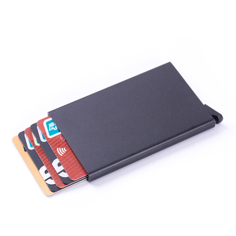 Picture of Factory supply aluminum card box bank card credit card box business card box metal card box aluminum alloy card box