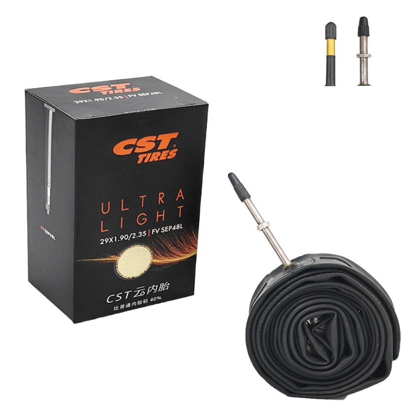 Zhengxin Cst Inner Tube Road Mountain Bike 700C 26 27.5 29 French Mouth Beauty Nozzle 0.6 Ultra-Light Inner Tires