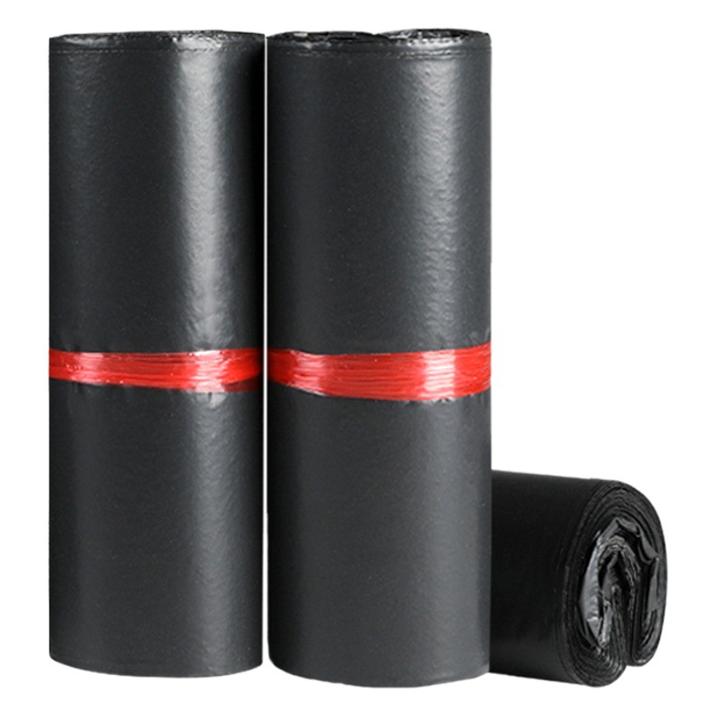 Black Express Bag Packing Bag Wholesale Thickened Logistics Waterproof Bag Large Volume Plastic Packing Bag