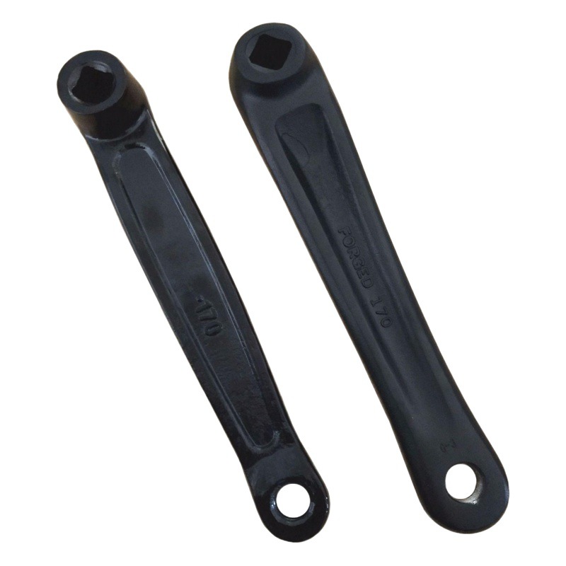 Mountain bike bicycle tooth plate crank wheel plate folding car left square hole 170 crank tooth plate accessories cross border