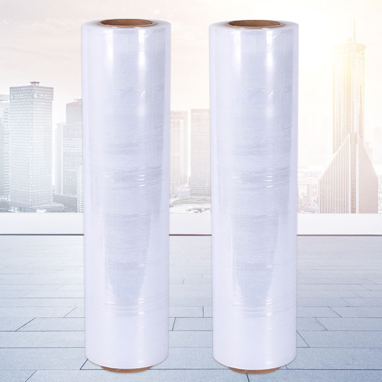 Picture of Transparent Plastic PE Wrapping Film 50cm Stretch Winding PE Stretch Preservation Film Industrial Stretch Film
