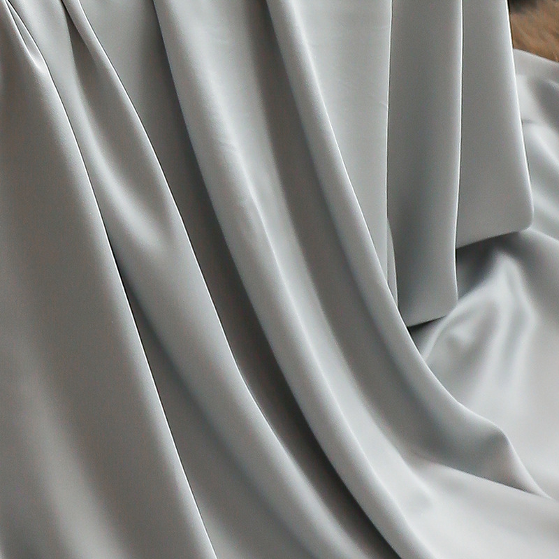 Picture of 60 Lanjing Tencel fabric solid color satin lyocell bedding fabric fabric manufacturers supply recycled fabric