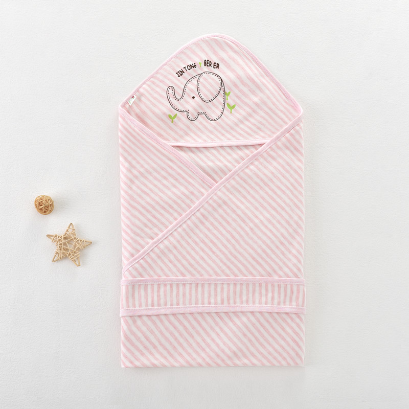 Picture of Newborn Baby Bag Single Pure Cotton Spring and Autumn Thin Bag Towel Holding Quilt Newborn Baby Bag Quilt