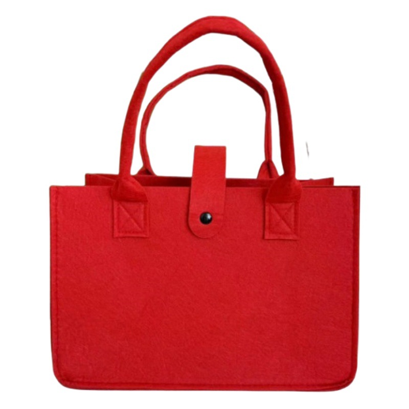 Felt Bag Handbag Corporate Advertising Storage Bag Cartoon Gift Bag Wool Felt Custom Wool Felt Handbag