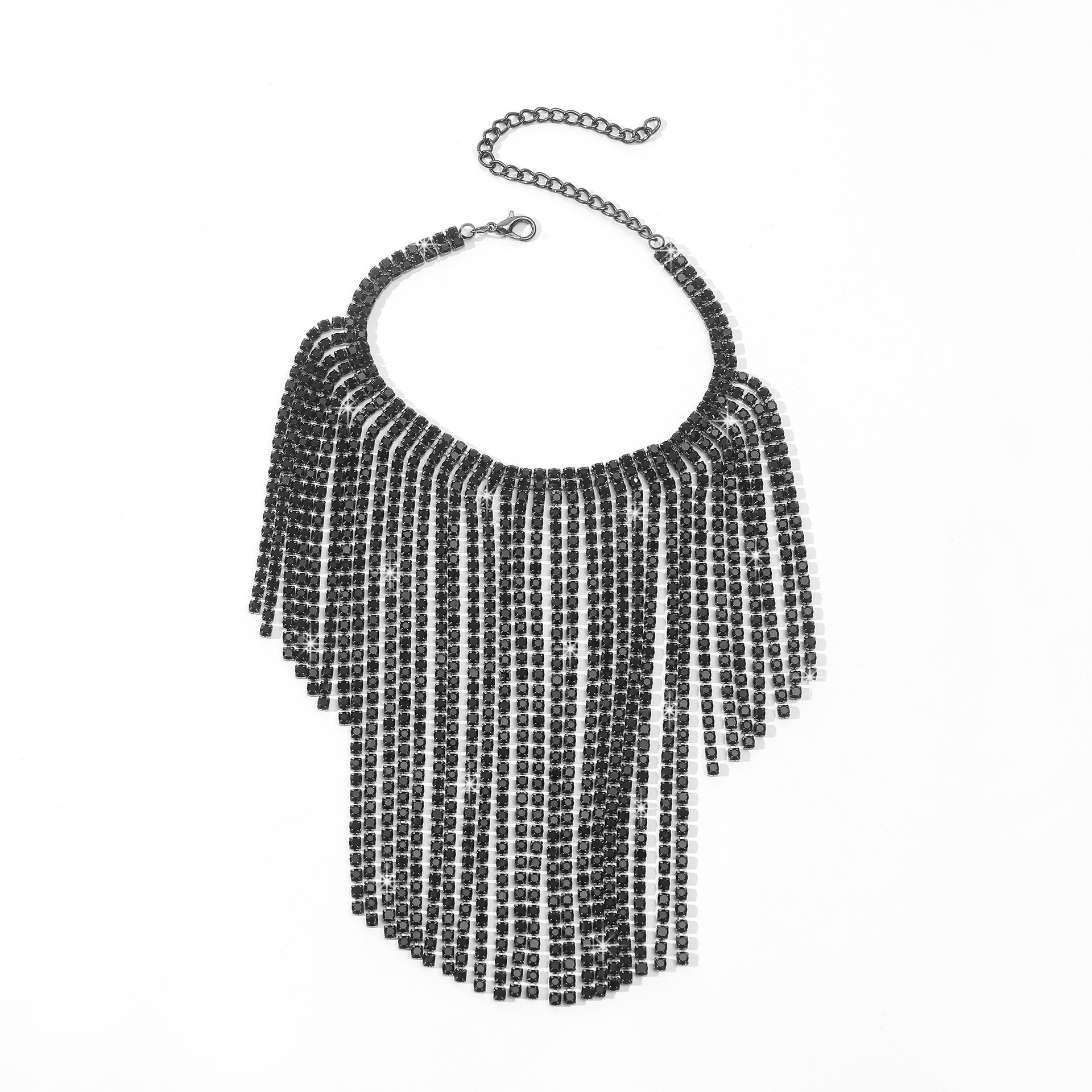 Picture of Cross-border Hot Rhinestone Tassel Foot Chain European and American Light Luxury Full Diamond Sexy Exaggerated High Heels Accessories Shoe Chain Foot Accessories