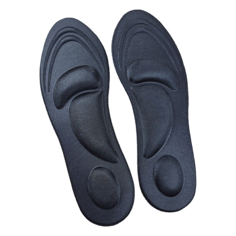 3D Arch Sports Insoles for Men and Women, Breathable, Sweat-Absorbent, Ultra-Soft, Shock-Absorbing Insoles, Foam Massage, Stereo Soft Soles, Deodorant
