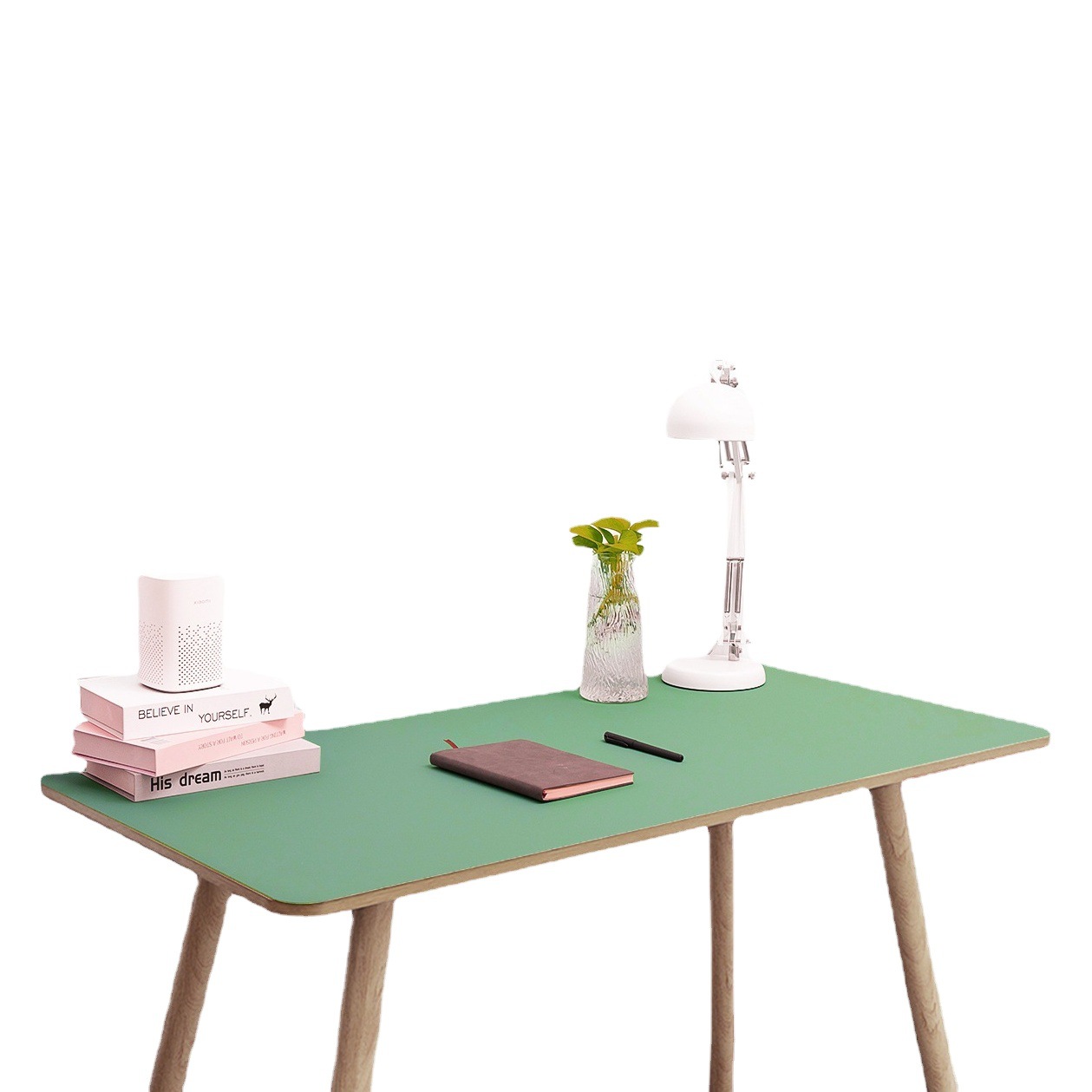 Picture of Silicone Leather Table Mat Is Waterproof, Anti-Handwriting, High Temperature Resistant and Insulated. Nordic Tablecloth Nordic Simple Style