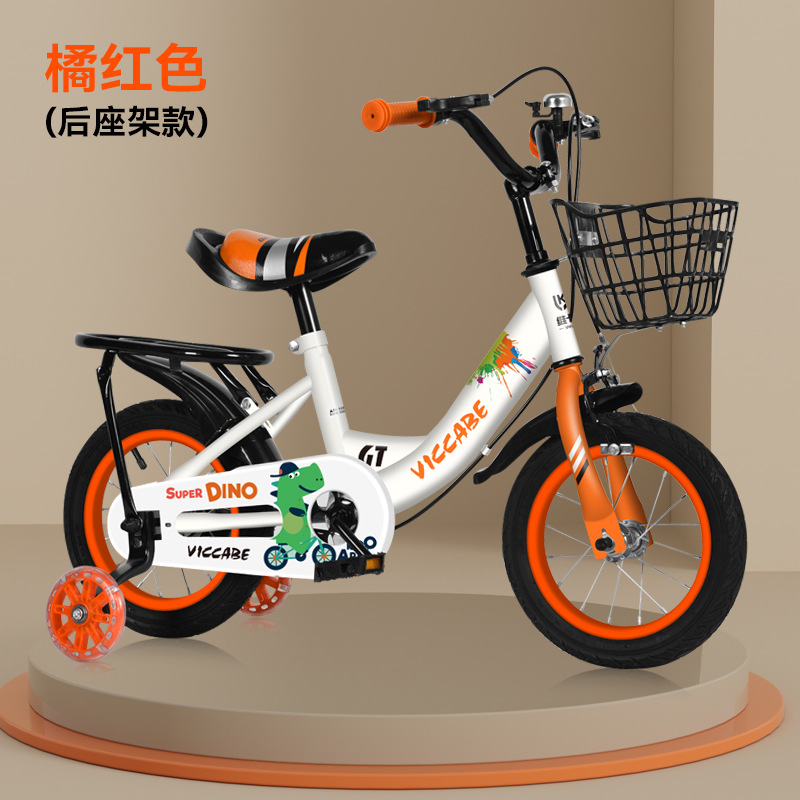Picture of Vicack Kidsren's Bicycle Boy 2-3-6-7-10 Years Old Medium and Large Kidsren Baby Stroller Little Girl Bicycle