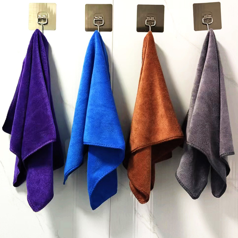 Cleaning housekeeping cleaning cloth pad household cleaning special towel square towel soft absorbent thickened car wash