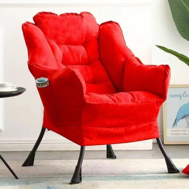 Picture of Lazy Sofa Single Chair College Student Dormitory Computer Chair Comfortable Balcony Small Sofa Soft Bedroom Backrest Recliner