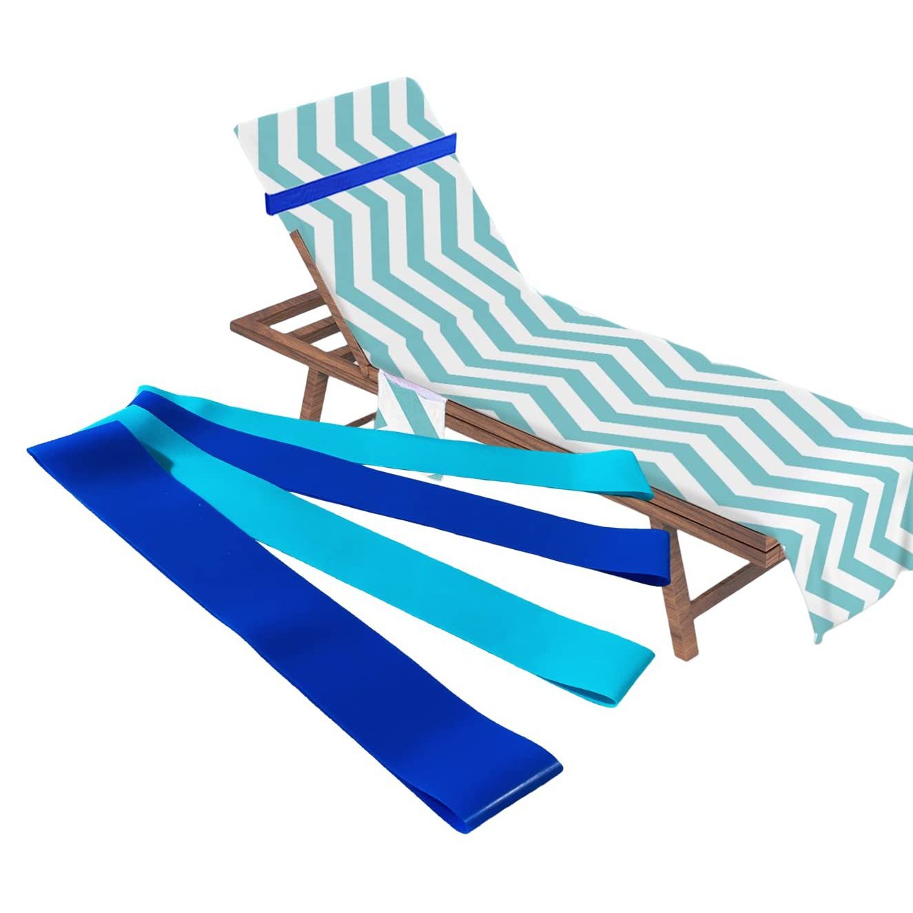 Beach Chair Towel with Pool Chair Rubber Towel Holder Beach & Cruise Wheel Accessories Tour Wheelchair Towel Rack Towel Holder