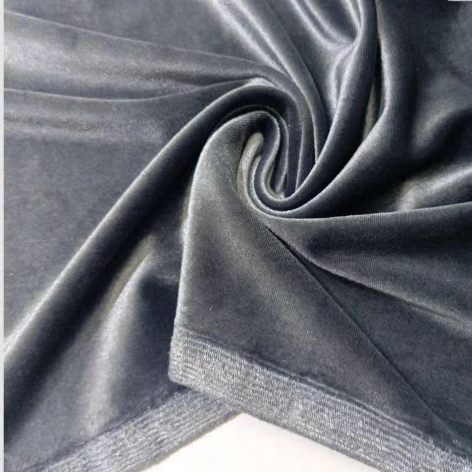 Picture of High-grade Korean velvet thickened solid color stretch Korean velvet fabric velvet gold velvet non-inverted velvet dress fabric