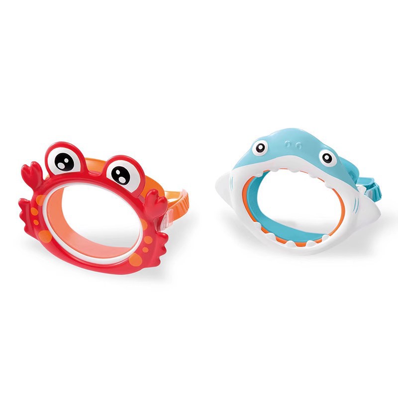 INTEX55915 animal mask swimming goggles water crab and shark shaped diving goggles