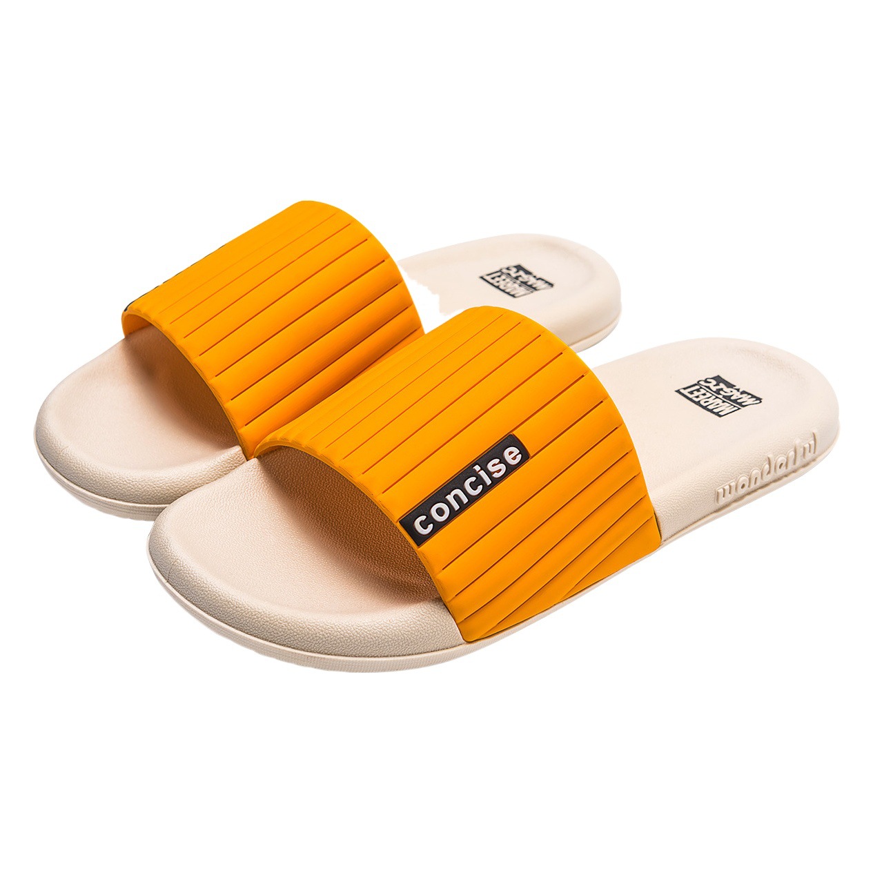 Slip-on Slippers Men's Wholesale Home Thick Bottom Indoor Couple Home Bath Outer Wear Non-slip Slippers Women's Summer
