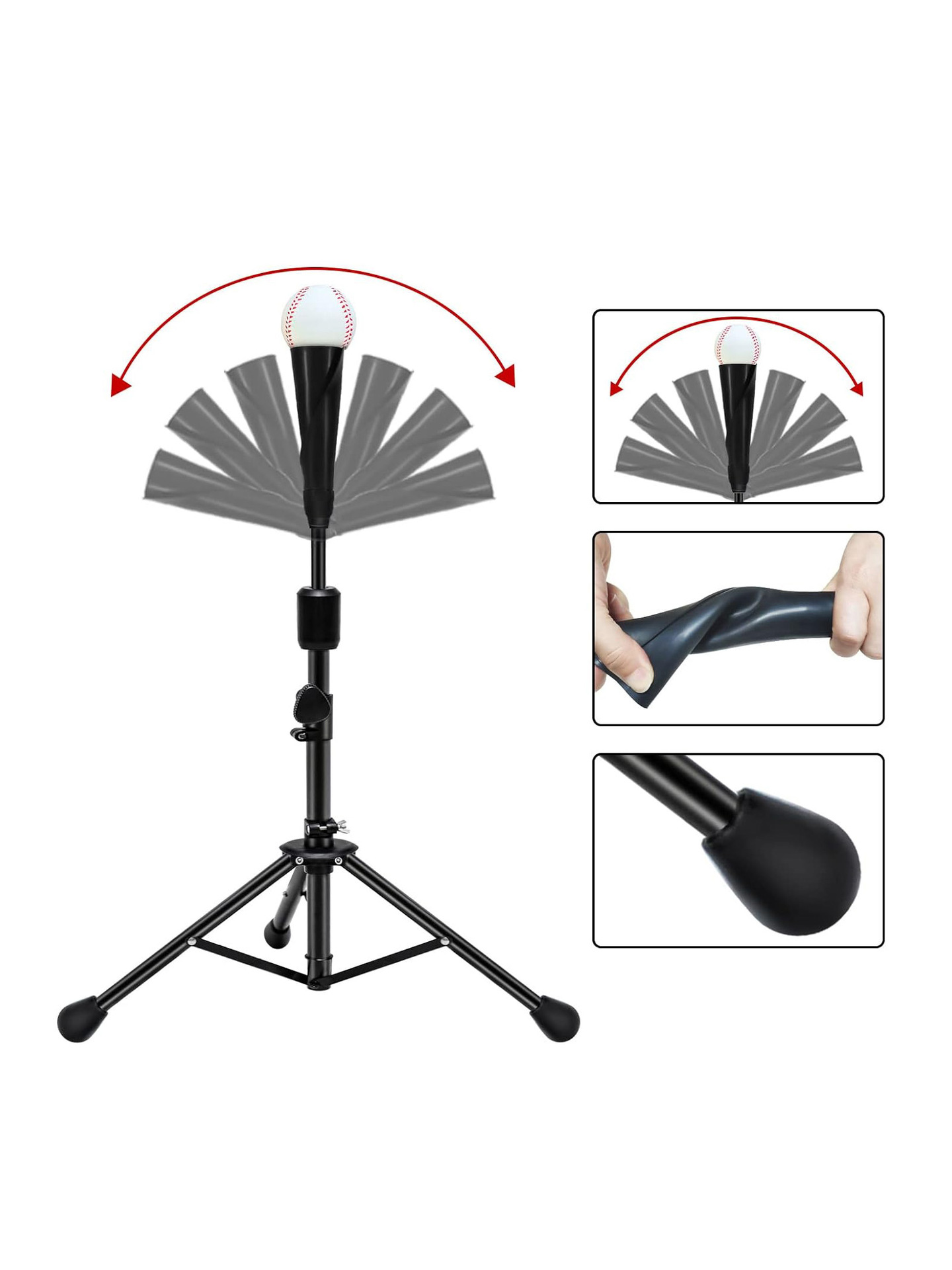 Picture of Baseball Bat, Softball Bat, Baseball Practice Stand, Baseball Practice Device, Source Manufacturer, Ready Stock, Instant Delivery