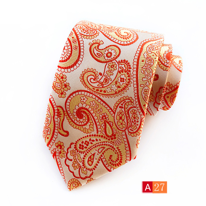 Picture of Source Factory Hot Jacquard Fabric Tie Men's Dress Business Suit Accessories Tie Wholesale