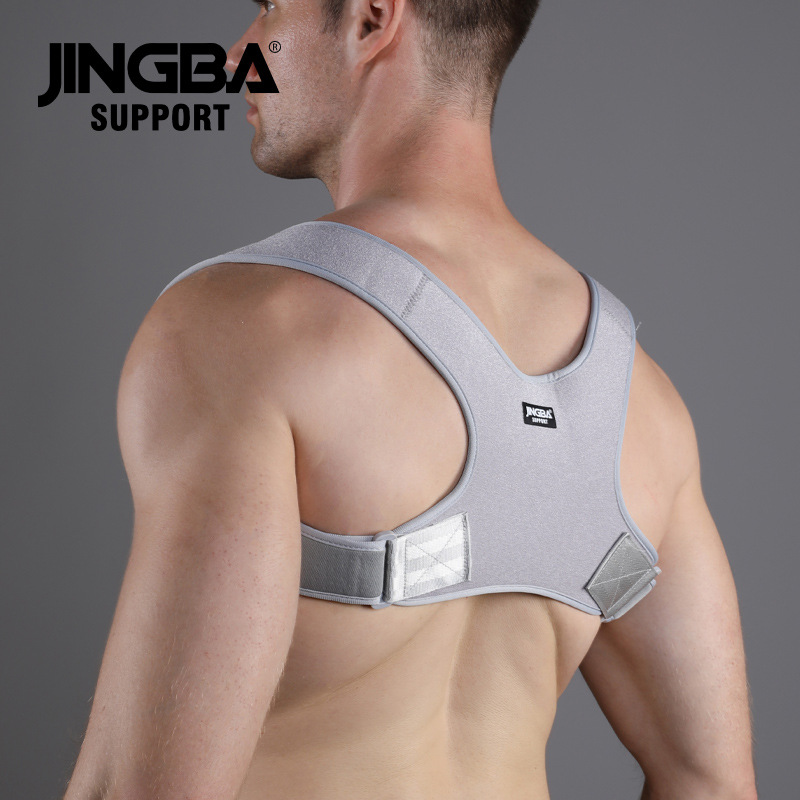 Jingba Posture Correction Belt for Adults and Teenagers Thickeneded Correction Belt Outdoor Sports Fitness Protective Gear Manufacturer Wholesale