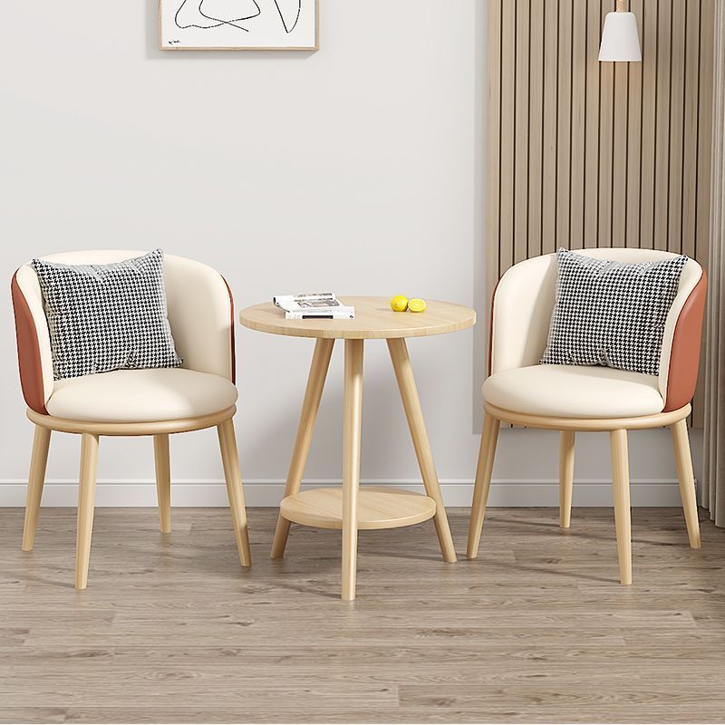 B&B, light luxury balcony, leisure table and chairs, living room, tea table and chair combination, hotel Internet celebrity table and chair set, three-piece set negotiation