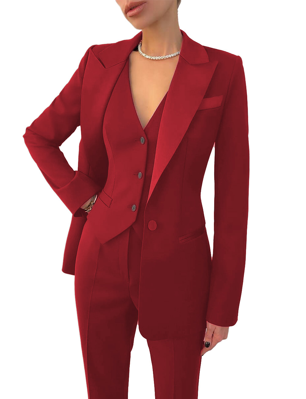 Picture of Cross-Border Women's Three-Piece Suit Business Professional Casual Women's Suit Amazon Best-Selling Three-Piece Suit for Women