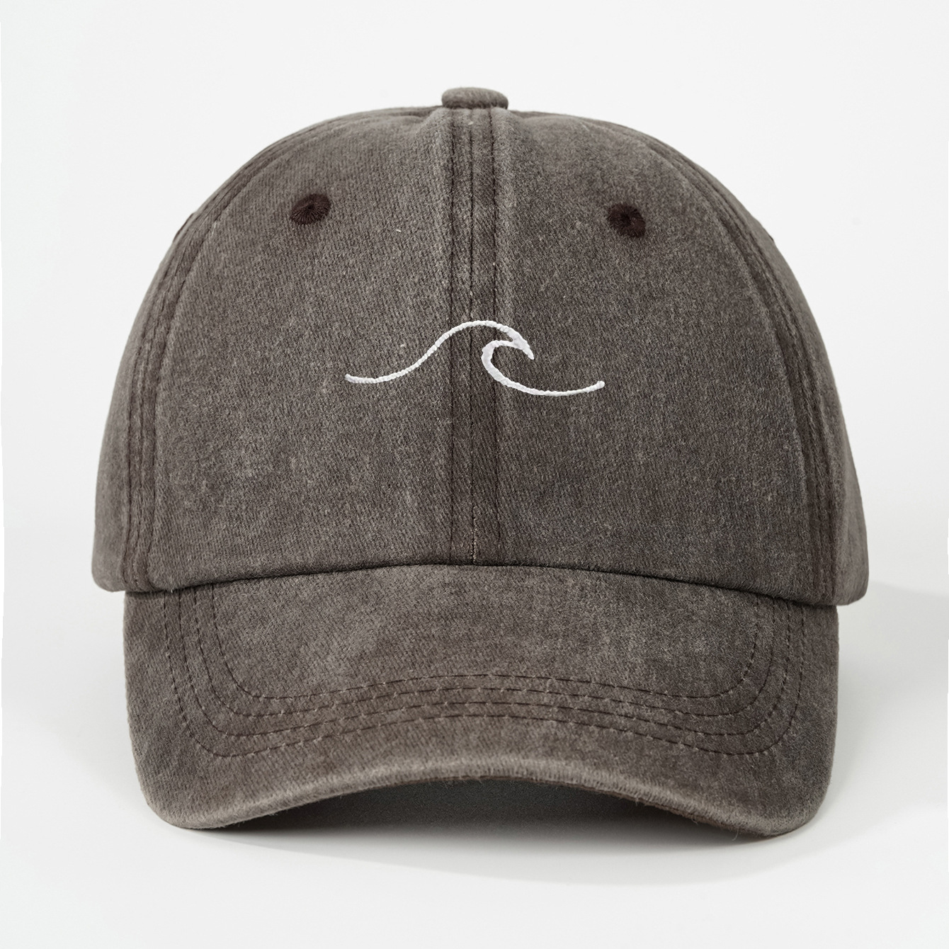 Picture of Spring and Summer Embroidered Corrugated Baseball Cap for Men and Women Outdoor Sunscreen Baseball Cap Hat Suitable for Outdoor Sports Sunshade