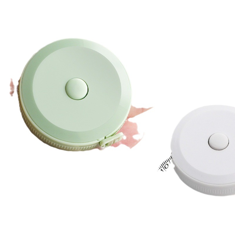 Macron color small tape measure cute mini tape measure portable small ruler three circumference waist circumference chest circumference measurement wholesale
