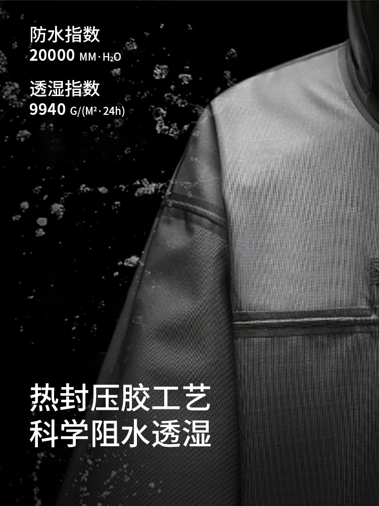 Picture of GBT32614 three-in-one men's 24 winter new windproof waterproof breathable warm coat women's custom logo
