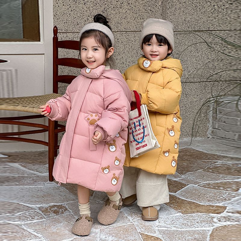 Picture of 2024 New Autumn and Winter Children's Cotton Clothes for Boys and Girls Baby Warm fleece-lined Thickened Coat Cold-proof Clothes