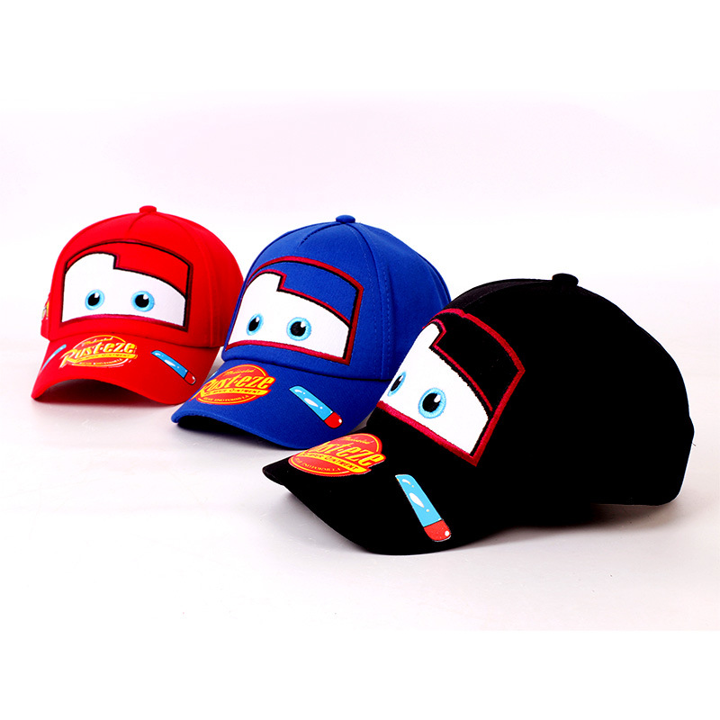 Picture of AliExpress Cross-border European and American Cap Children's Hat Spring and Summer Leisure Cartoon Car Story Sunscreen Baseball Cap