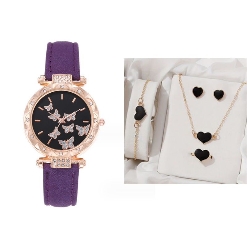 Picture of New TikTok Popular Women's Watch Fashion Simple Watch Butterfly Digital Belt Watch Wholesale