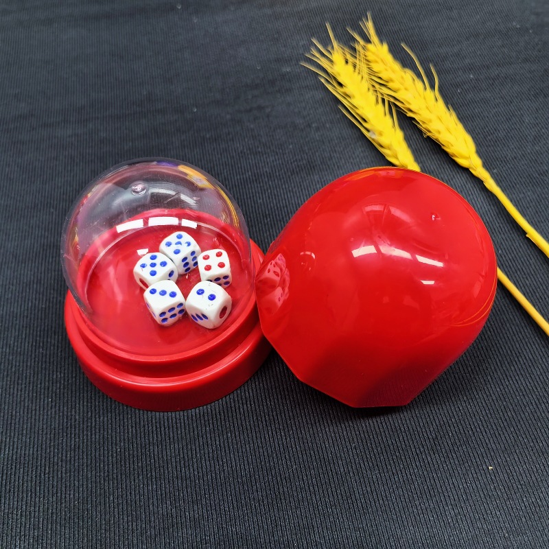 Picture of Custom logo transparent cover dice dice cup suit anti-lost sieve cup sieve with base ktv sieve cup color cup