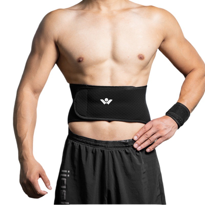 Four Seasons Universal Diving Material Breathable Warm Waist Protection Sports Weightlifting Squat Fitness Protection Support Belt