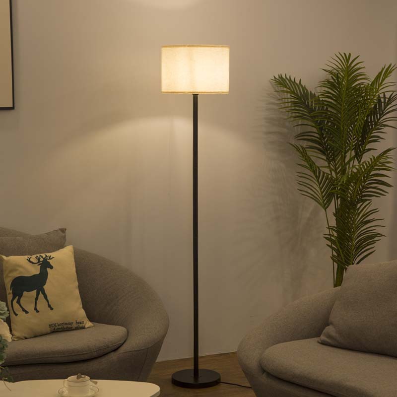 Cross-Border dedicated to KD lampshade floor lamp modern minimalist living room dining room bedroom study decoration facing sky lamp Amazon