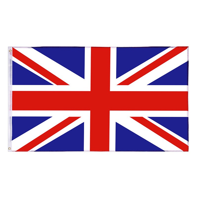Rice flag British flag polyester flag UK flag 3 * 5ft flag buckle flag spot