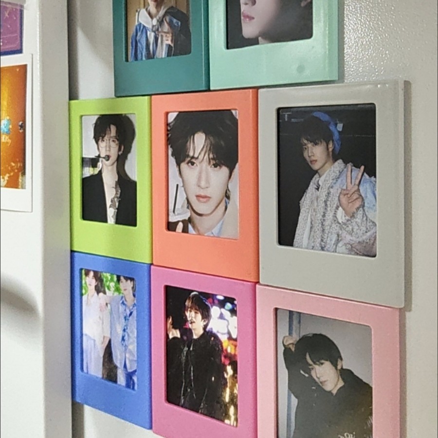 Picture of Amazon Temu Best-Selling Polaroid 3inch Magnetic Photo Frame Creative DIY Magnet Photo Frame Fun Magnetic Small Photo Frame