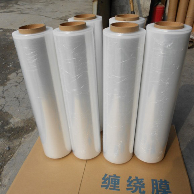 Picture of Stretch Film Pe Packaging Film 50cm Wide Pallet Packaging Stretch Film Logistics Packaging Film Cling Film Waterproof and Dustproof