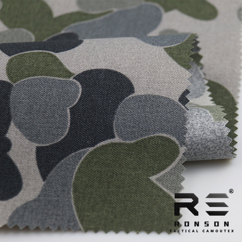 Picture of DPDU Old Australian Desert Camouflage Cloth 500D Nylon Kodura Waterproof PU Printed Oxford Fabric