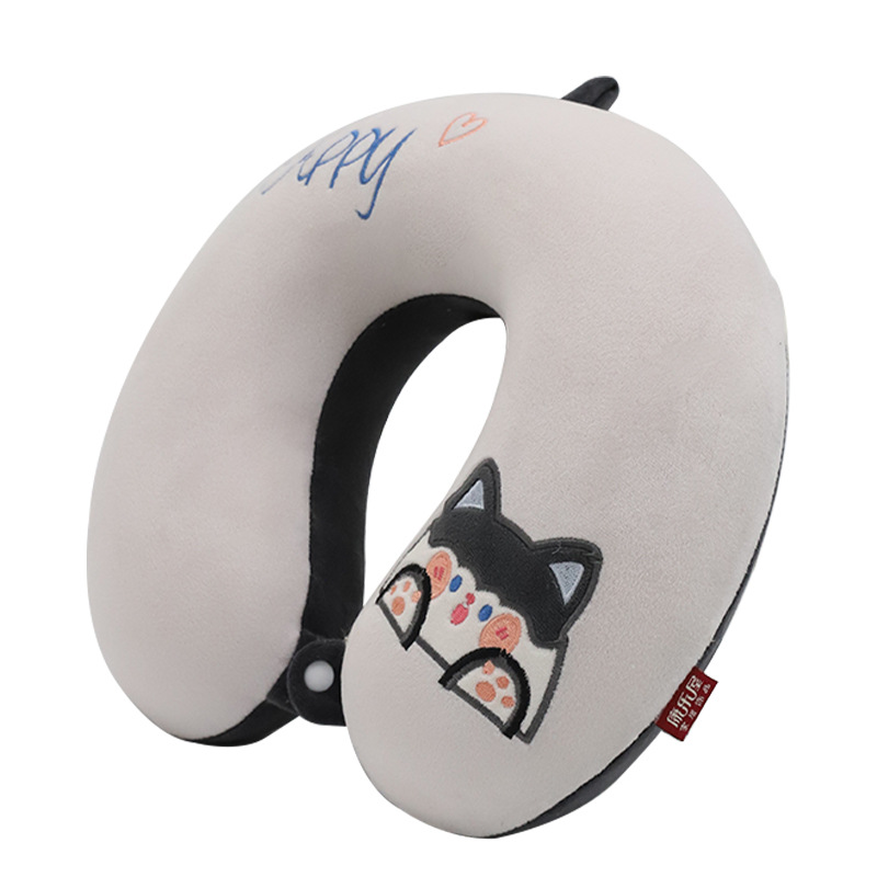 Picture of Cartoon animal slow rebound memory cotton U-shaped pillow leisure house office travel neck pillow neck pillow U-shaped pillow wholesale
