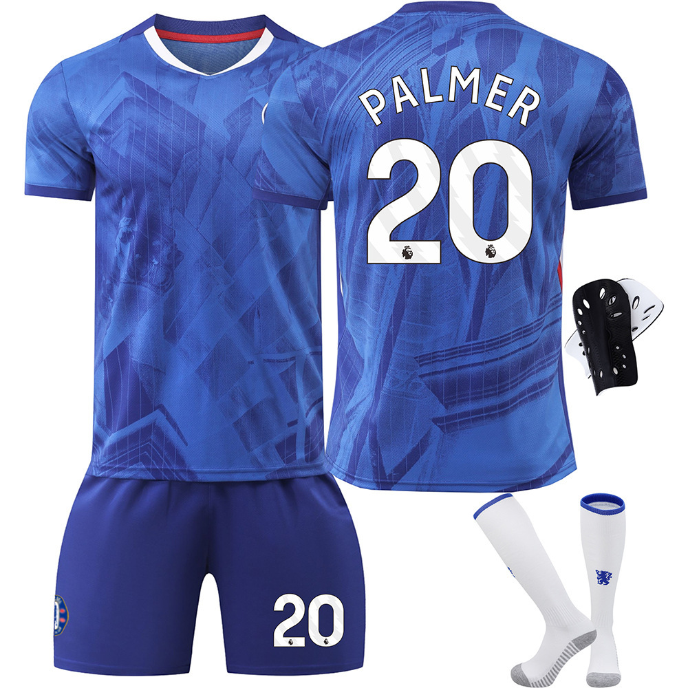 Football Training Suit 2526 Chelsea Football Suit No. 7 Sterling 8 Enzo 6 Silva Home Jersey Correct