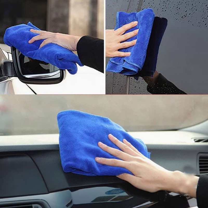 Picture of Wholesale Car Wash Towel Microfiber Thickened Car Towel Square Towel Absorbent Rag Multi-Functional Enlarged Car Wipe Towel