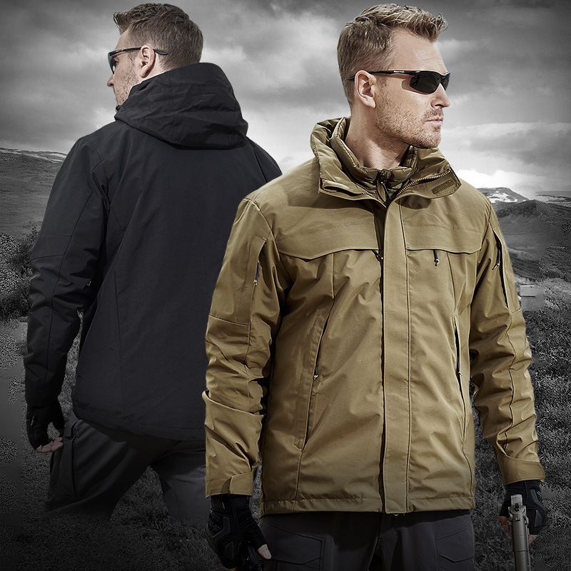 Picture of Mingpeng Outdoor Thor Three-in-One Tactical Charge Jacket Detachable Two-Piece Autumn and Winter Windproof and Cold-proof Clothing