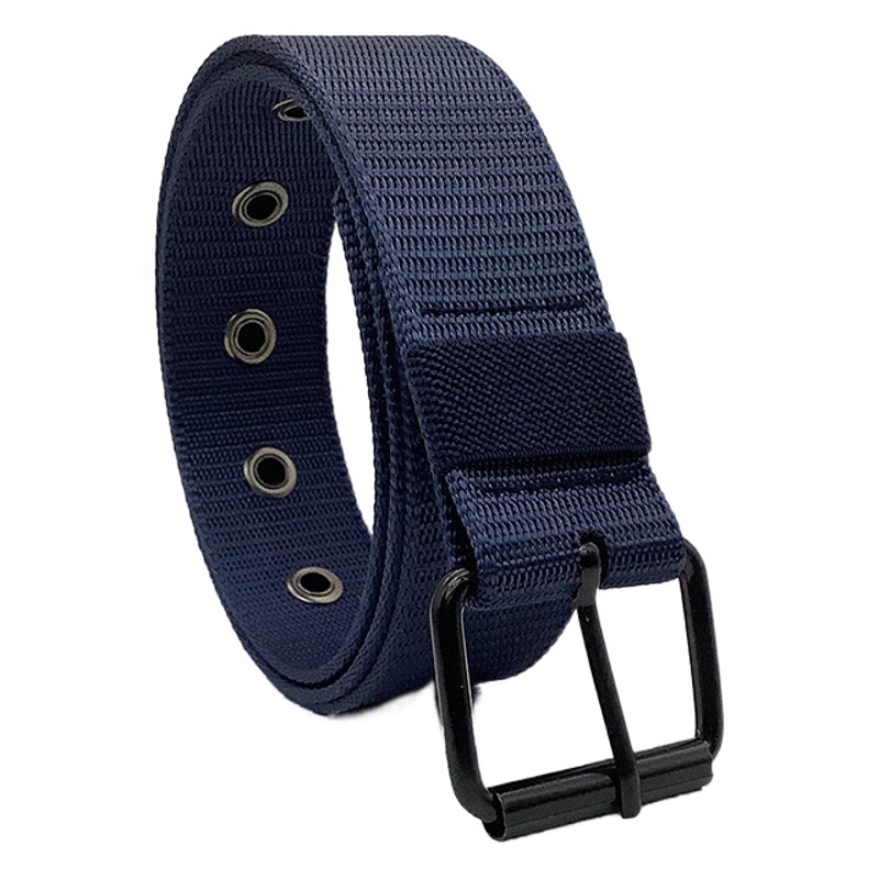 Men's Nylon Pin Buckle 16 Hole Stall Belt Running Jianghu Tactical Belt Casual Sports Pants with in stock Wholesale