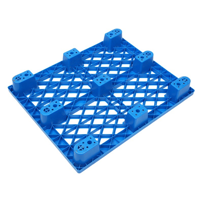 1109 mesh nine-leg tray in stock warehouse goods packaging ground push moisture-proof pad forklift special plastic card board