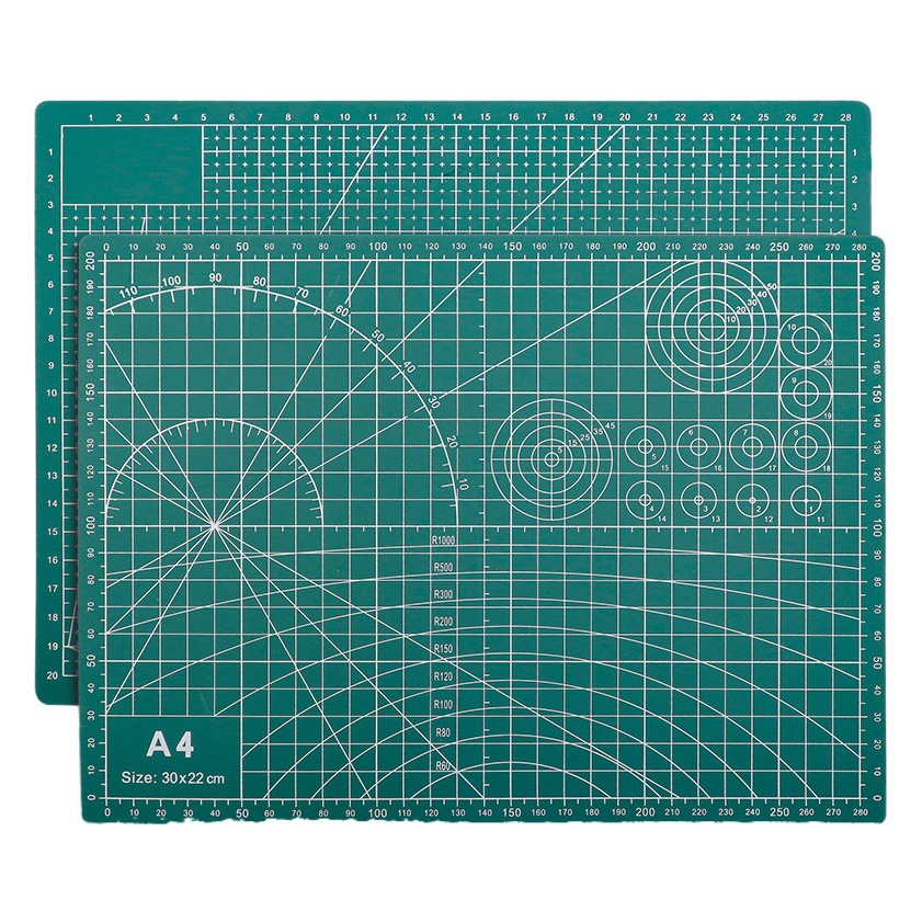 a3 double-sided cutting pad large handmade suit a4 desktop rigid student art cutting paper table work pad