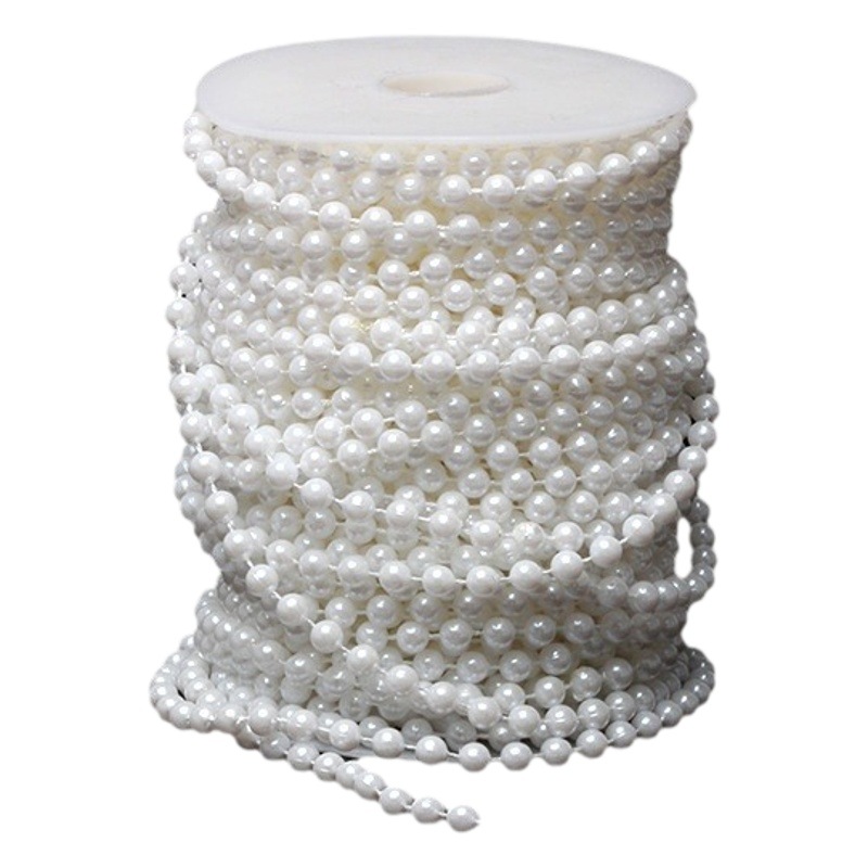 Bouquet pearl chain necklace flower decoration accessories wedding beaded diy handmade materials floral flower shop materials