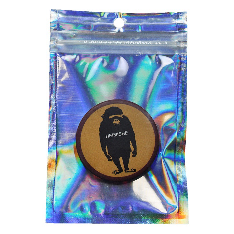 Color Laser self-sealing plastic bag macaron self-sealing bag Yin and Yang bone pulling bag digital jewelry matte surface sealed bag