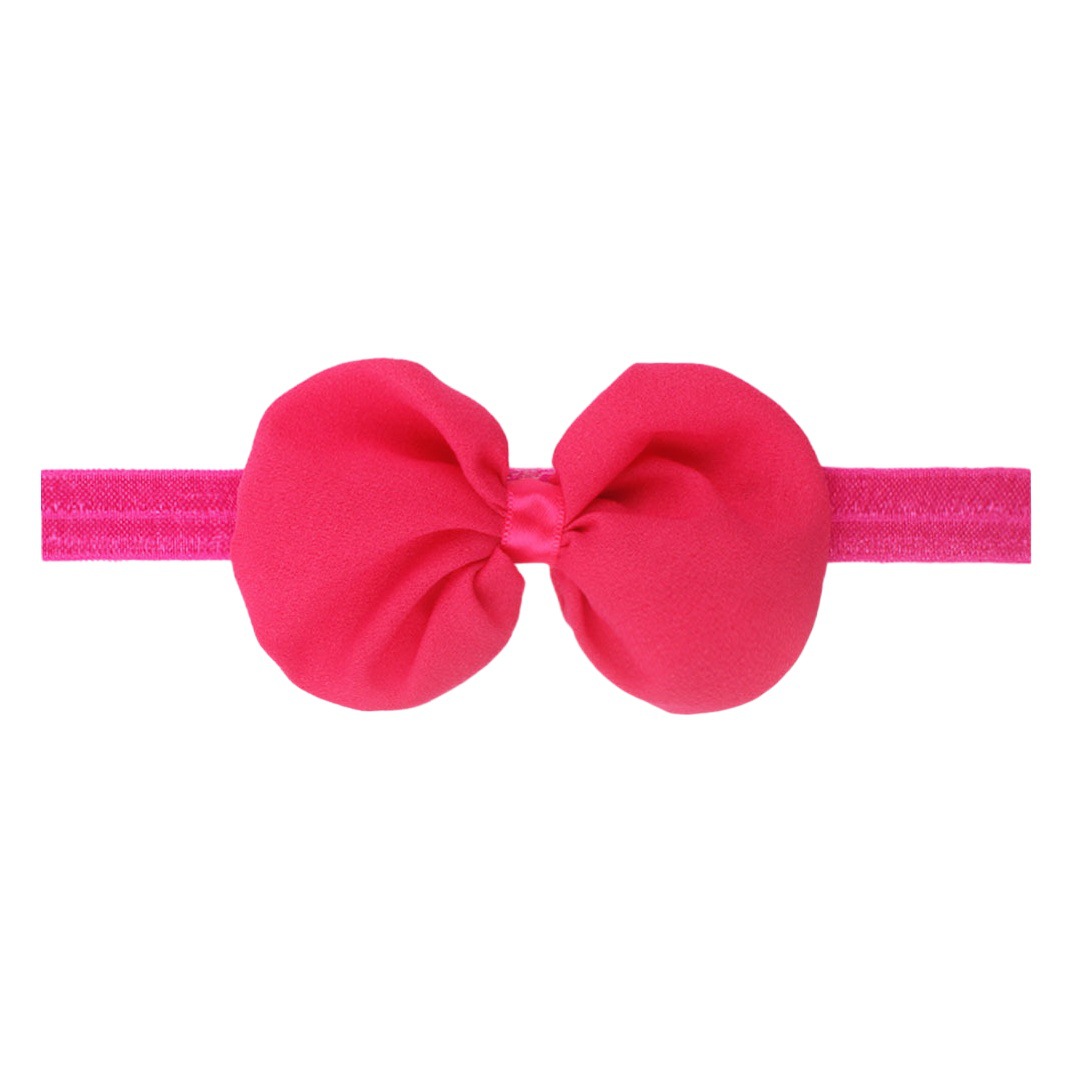 New Children's Hair Accessories Chiffon Bow Headband Headdress European and American Baby Newborn Headband Four Seasons Baby Headband