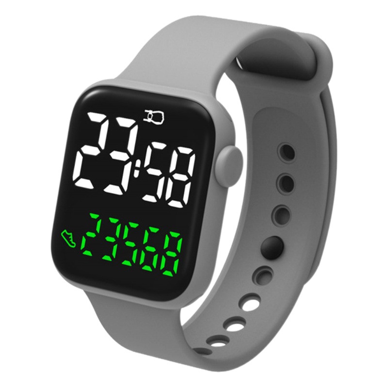 Y3Led Digital Watch Pedometer Dial Sports Bracelet Wrist Sensor Movement Touch Display Week